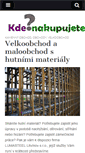 Mobile Screenshot of kde-nakupujete.cz